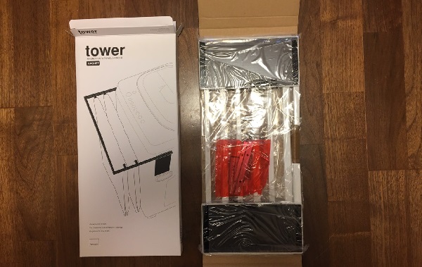 山崎実業 tower タワー マグネット伸縮洗濯機バスタオルハンガー